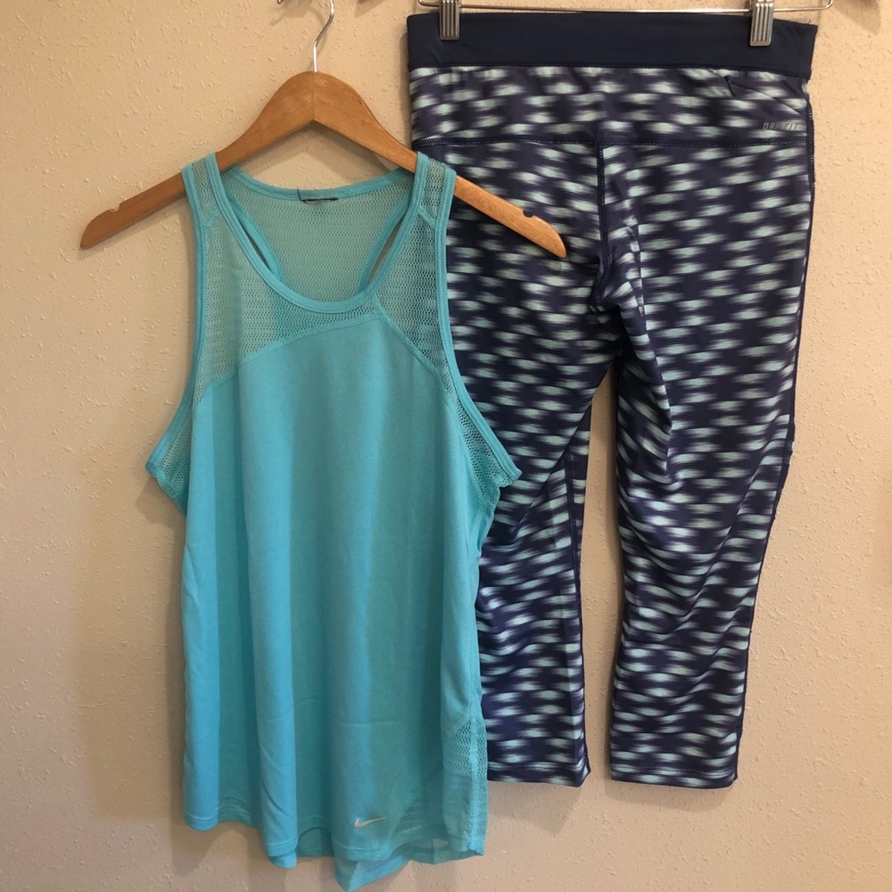 Nike Relay Run Fast Live Fearless Capri Leggings